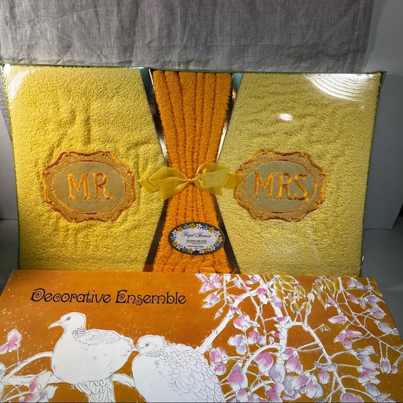 Vintage 60’s towel set - Picture 2 of 4